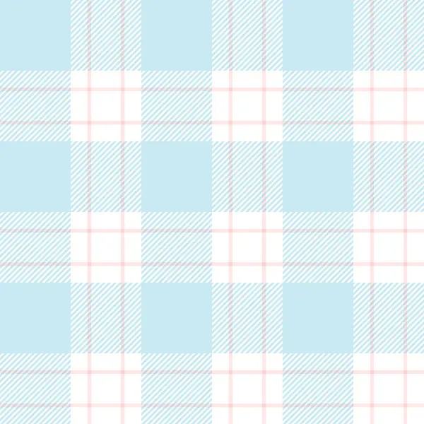 Tartan ekose açık mavi ve pembe renkleri kontrol etti. Kusursuz kumaş dokusu pastel renkler.