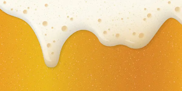 Bira arkaplan grafikleriyle dolu bardaktan taşan bira formu.