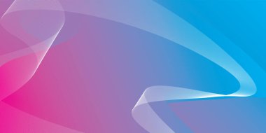 Çizgi grafik çizimi ile soyut pembe ve mavi eğimli arkaplan.