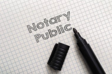 Noter noter notunda işaretleyici metin. Yüksek kalite fotoğraf