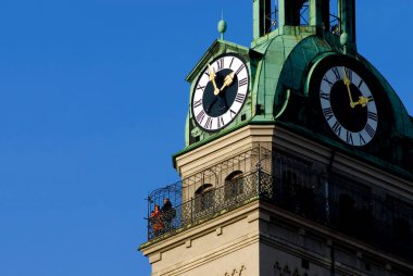 Alter Peter, Yaşlı Peter, Kilise Kulesi Aziz Peter, Münih, Bavyera, Almanya