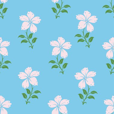 Toplama arka planında kusursuz çiçek deseni