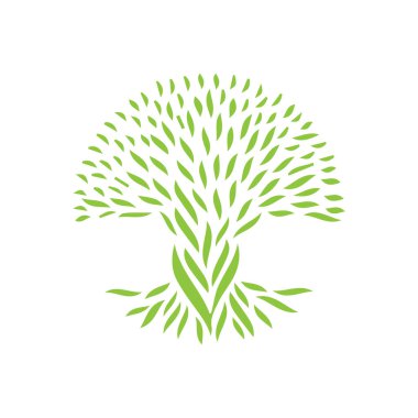 Renklerin zarif yaratıcı ağaç tasarımı