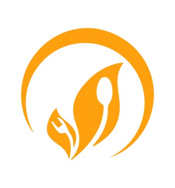 Vektör resminin yaprak logosu