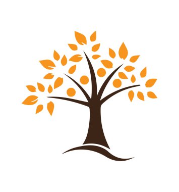 Renklerin zarif yaratıcı ağaç tasarımı