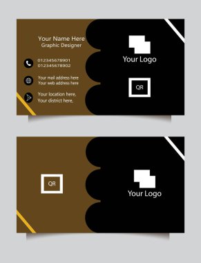 Zarif Kurumsal Kartvizit Tasarımı