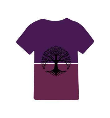 Tişört tasarımının yaratıcı vektörü