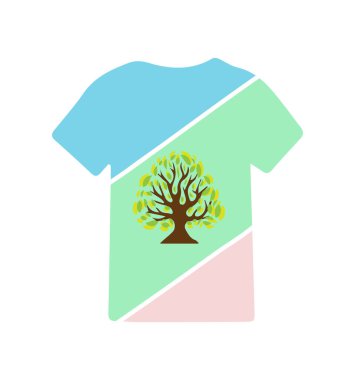 Tişört tasarımının yaratıcı vektörü