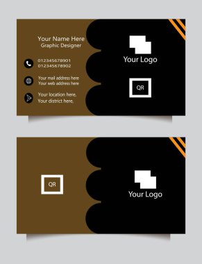 Zarif Kurumsal Kartvizit Tasarımı