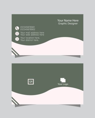 Zarif Kurumsal Kartvizit Tasarımı