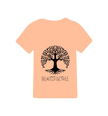 Tişört tasarımının yaratıcı vektörü