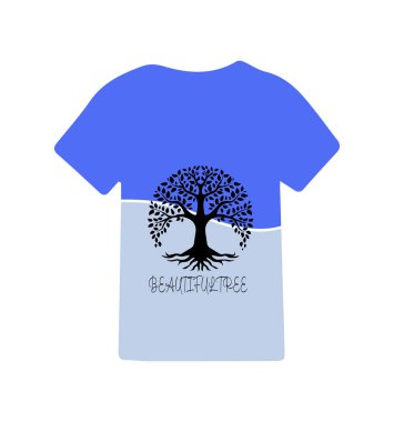 Tişört tasarımının yaratıcı vektörü