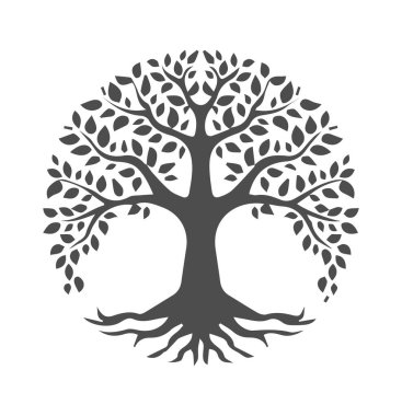 Renklerin zarif yaratıcı ağaç tasarımı