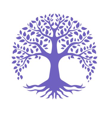 Renklerin zarif yaratıcı ağaç tasarımı