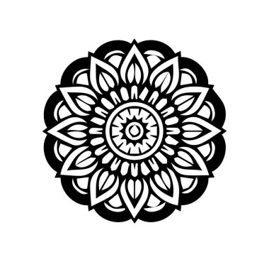 Güzel mandala sanatı, vektör mandala tasarımı