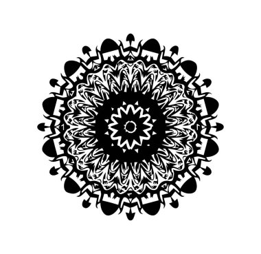 Güzel mandala sanatı, vektör mandala tasarımı