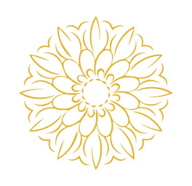 Güzel mandala sanatı, vektör mandala tasarımı