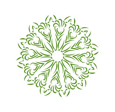 Güzel mandala sanatı, vektör mandala tasarımı