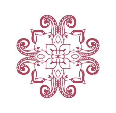 Güzel mandala sanatı, vektör mandala tasarımı