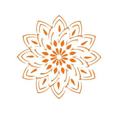 Güzel mandala sanatı, vektör mandala tasarımı