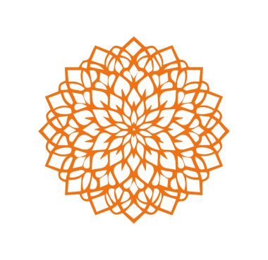 Güzel mandala sanatı, vektör mandala tasarımı