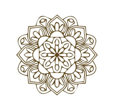 Güzel mandala sanatı, vektör mandala tasarımı