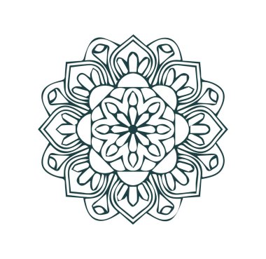 Güzel mandala sanatı, vektör mandala tasarımı