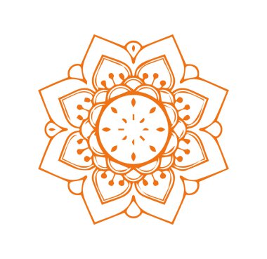 Güzel mandala sanatı, vektör mandala tasarımı