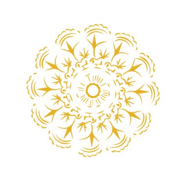 Güzel mandala sanatı, vektör mandala tasarımı