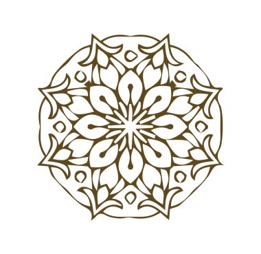 Güzel mandala sanatı, vektör mandala tasarımı