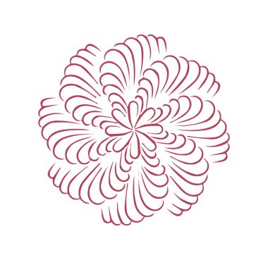 Güzel mandala sanatı, vektör mandala tasarımı