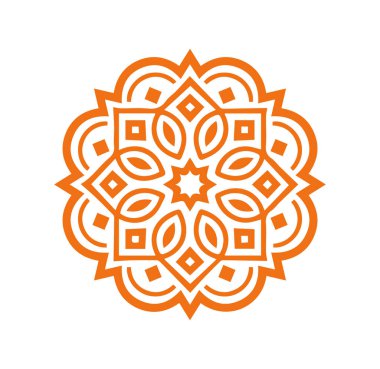 Güzel mandala sanatı, vektör mandala tasarımı