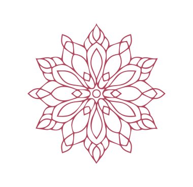 Güzel mandala sanatı, vektör mandala tasarımı