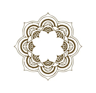 Güzel mandala sanatı, vektör mandala tasarımı