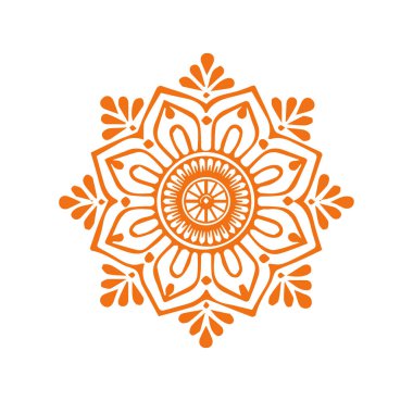 Güzel mandala sanatı, vektör mandala tasarımı