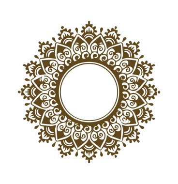 Güzel mandala sanatı, vektör mandala tasarımı