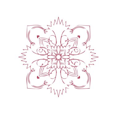 Güzel mandala sanatı, vektör mandala tasarımı