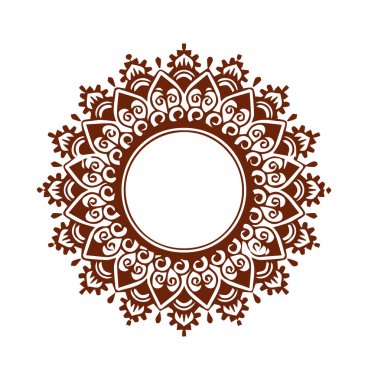 Güzel mandala sanatı, vektör mandala tasarımı