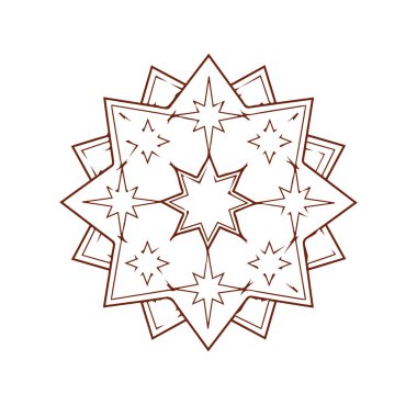 Güzel mandala sanatı, vektör mandala tasarımı