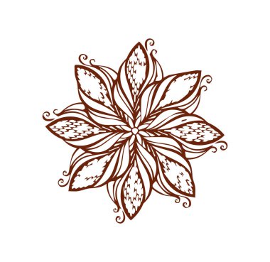 Güzel mandala sanatı, vektör mandala tasarımı