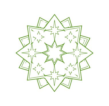 Güzel mandala sanatı, vektör mandala tasarımı