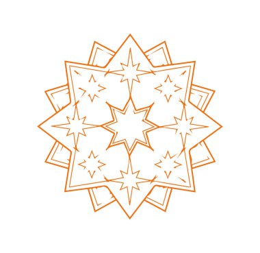 Güzel mandala sanatı, vektör mandala tasarımı