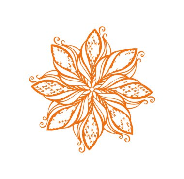 Güzel mandala sanatı, vektör mandala tasarımı