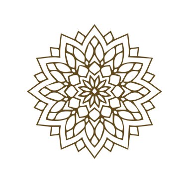 Güzel mandala sanatı, vektör mandala tasarımı