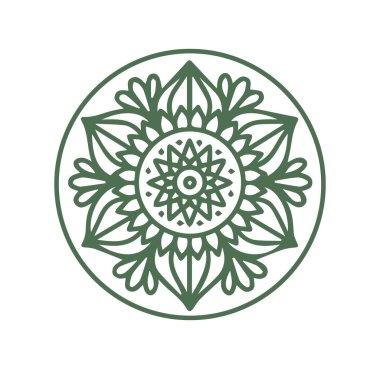 Güzel mandala sanatı, vektör mandala tasarımı