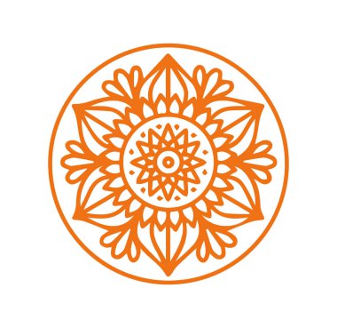 Güzel mandala sanatı, vektör mandala tasarımı