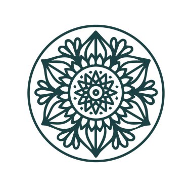 Güzel mandala sanatı, vektör mandala tasarımı