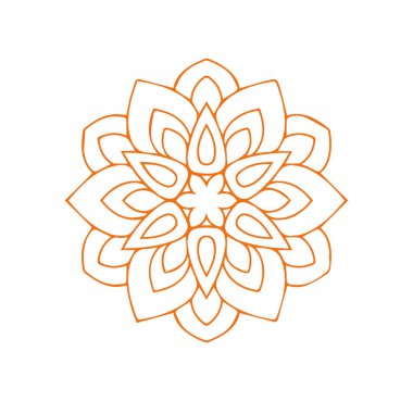 Güzel mandala sanatı, vektör mandala tasarımı