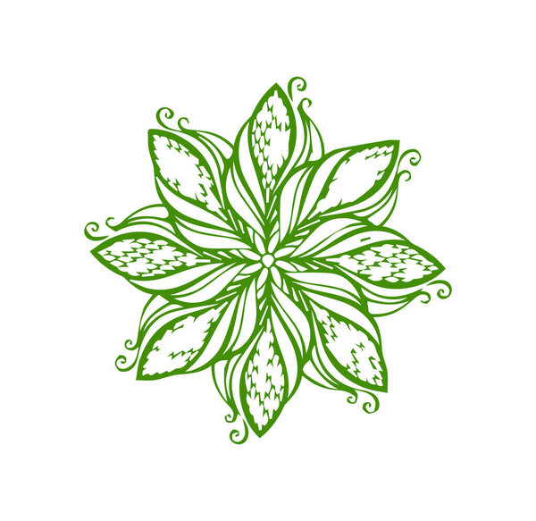 Beautiful mandala art, vector mandala design