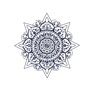 Güzel mandala sanatı, vektör mandala tasarımı